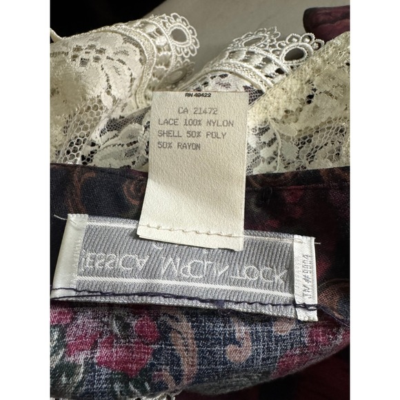 Vtg Gunne Sax by Jessica McClintock Dress S/5 Floral Lace Bib Prairie‎ Victorian - Picture 9 of 10